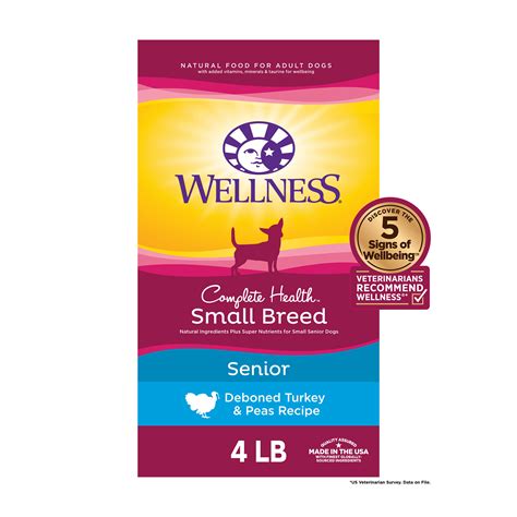 Wellness Complete Health Natural Small Breed Senior Health Recipe Dry