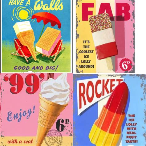 vintage retro ice cream signs for wall vintage ice cream ice cream sign ice cream shop