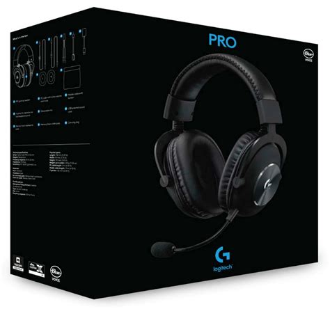 Logitech G Pro X Gaming Headset With Blue Voce Impulse Gamer