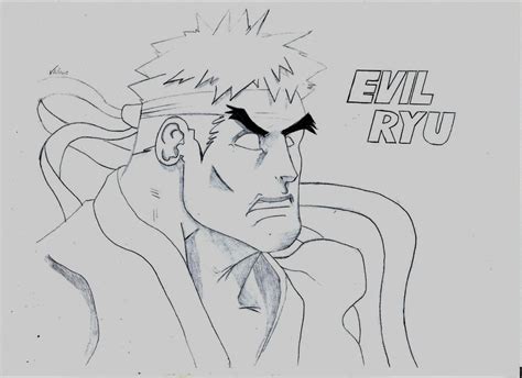 Evil Ryu 2 By Vexakus652 On Deviantart