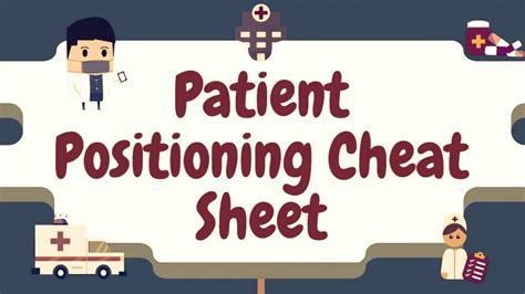 Patient Positioning For Nursing Students And Its Used Patient