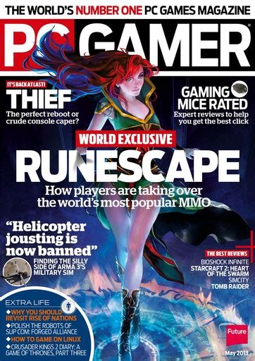 Pc Gamer Uk Edition Magazine May 2013 Back Issue
