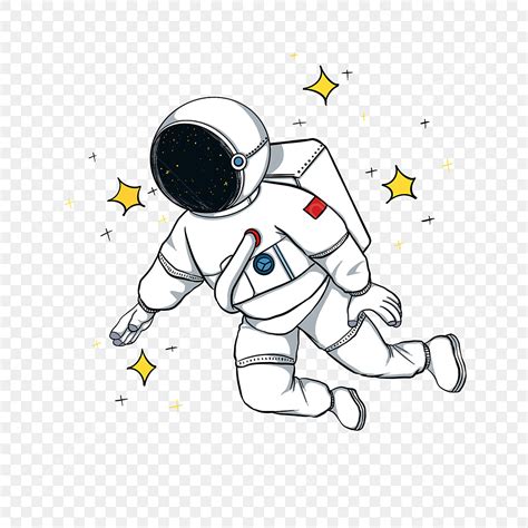 Astronaut Spaceflight Clipart Astronot Langit Kosmik Astronaut Png