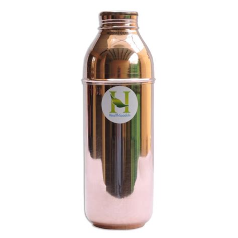 Being modern, we have forgot our ancestors heritage drinking and eating food in copper and brass vessels. TRAVELLER'S Copper Water Bottle for Ayurvedic Health ...