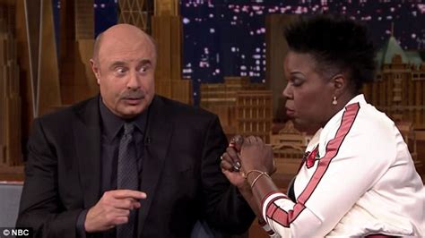 In his mind he didn't do any wrong doing. Leslie Jones makes Jimmy Fallon WALK OFF STAGE | Daily ...