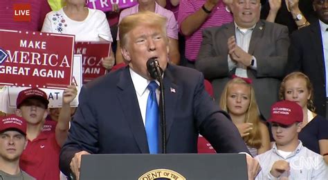 President Trump Holds Rally In Pennsylvania
