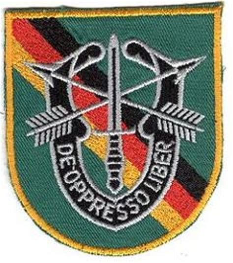 10th Special Forces Group Pocket Patches 1st Battalion Jacket Patch