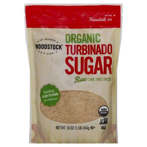 Kroger Woodstock Farms Organic Turbinado Sugar 16 Oz Turbinado