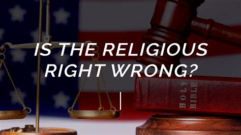 Is The Religious Right Wrong Pioneer Memorial Church