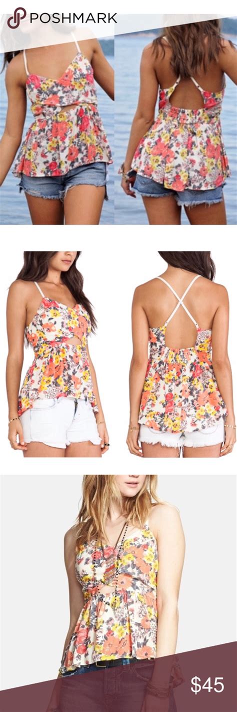 Free People Floral Top Floral Tops Clothes Design Free People