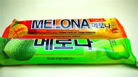 Melona Ice Cream Bar From Korea Icecream Bar Melona Japanese Candy