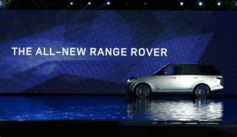 Paris Motor Show 2012 New Range Rover Flies The Flag Practical Caravan