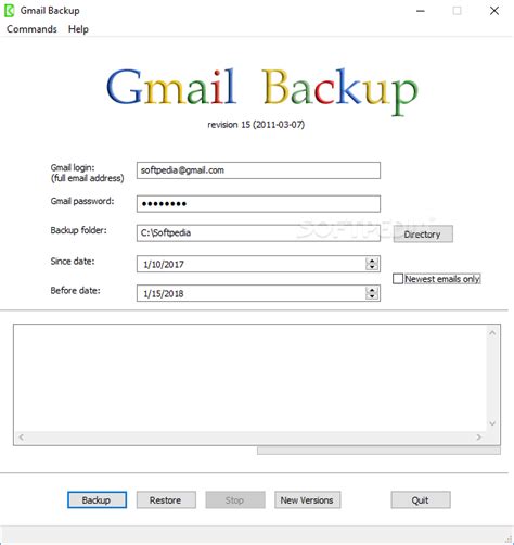 Download Gmail Backup