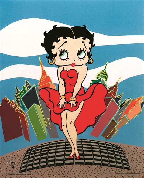Marilyn Betty Boop Animation Art