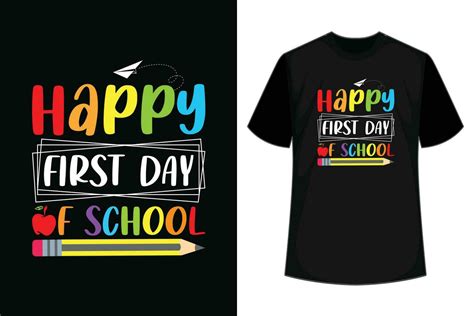 Happy First Day Of School Teacher Back To School Boys Girls T Shirt