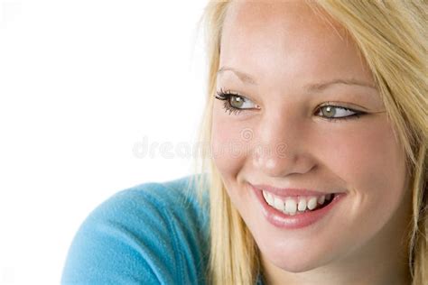 Portrait Of Teenage Girl Stock Photo Image Of Head Attractive 7232476
