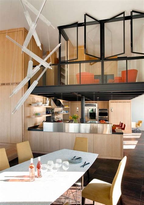 15 Of The Most Incredible Kitchens Under A Mezzanine Loft Interiors