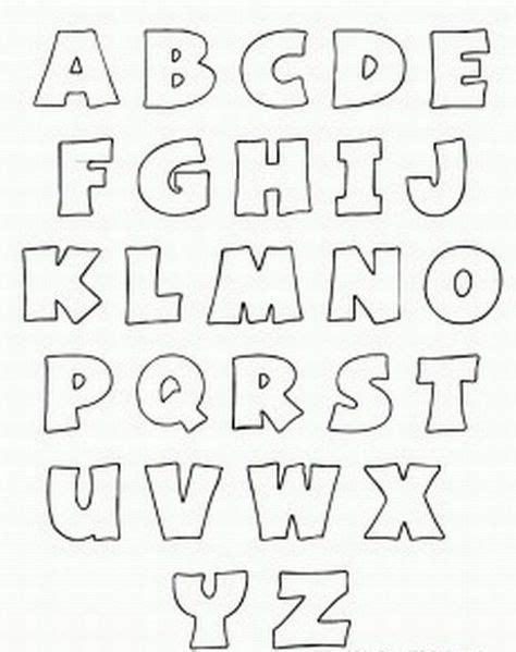 Free Printable Alphabet Stencils Printable Bubble Letters Inside Free