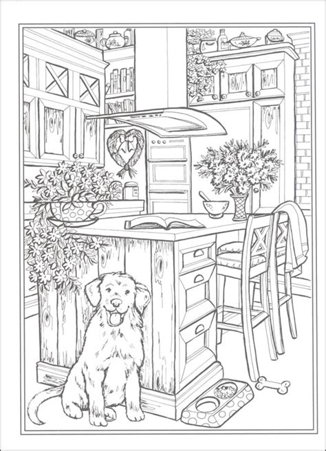 Halloween coloring pages thanksgiving coloring pages color by number worksheets color by numbber addition worksheets. Home Sweet Home Coloring Book (Creative Haven) | Dover ...