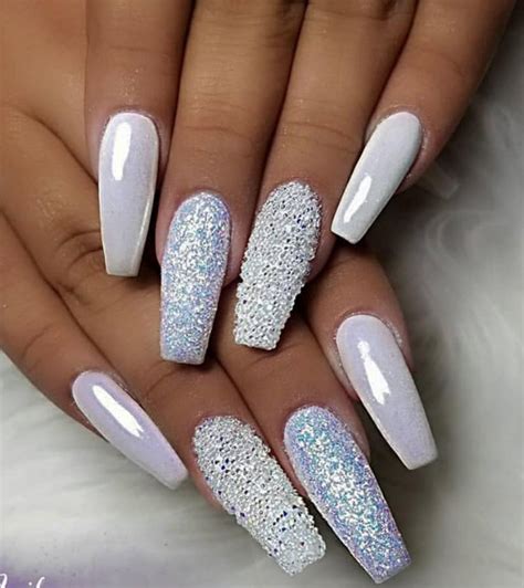 80 Trendy White Acrylic Nails Designs Ideas To Try Page 32 Of 82 Fashionsum