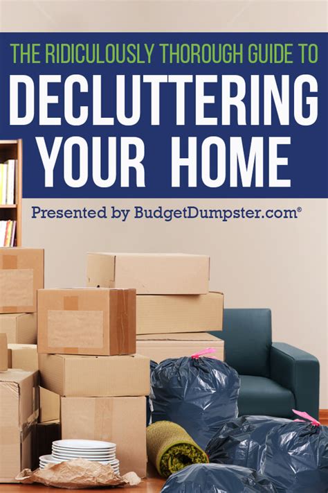 How To Declutter Your Home A Ridiculously Thorough Guide Budget Dumpster