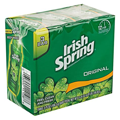 Irish Spring Bar Soap Original 1063g Pack 3 Tops Online