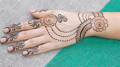 Simple Arabic Mehndi Designs For Beginners Home