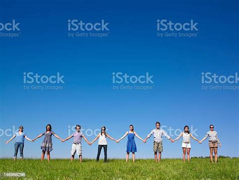 Group Holding Hands Stock Photo Download Image Now Holding Hands
