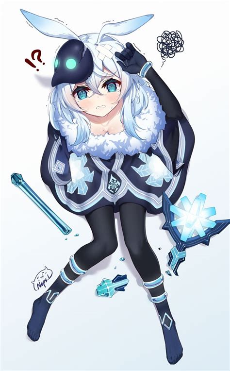 Cryo Abyss Mage Image By Neps 3517764 Zerochan Anime Image Board