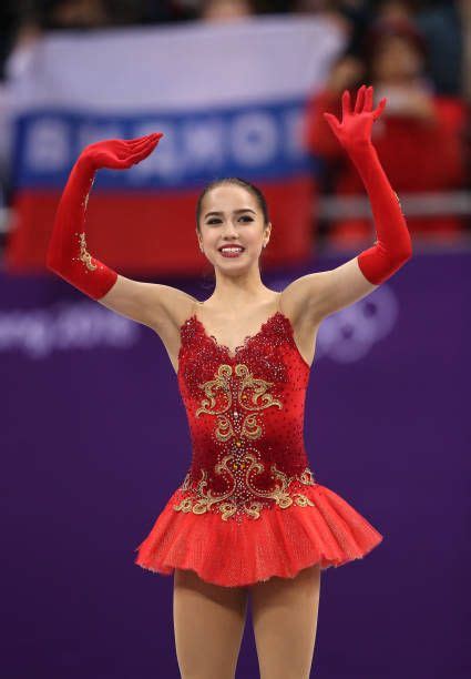 Figure Skating Winter Olympics Day 14 Alina Zagitova Figure