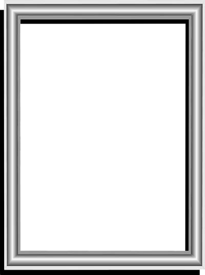 Frame Transparent Clip Art Illustration Of A Blank 3d Frame