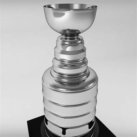 3d Model Hockey Stanley Cup Trophy Low Poly Vr Ar Low Poly Cgtrader