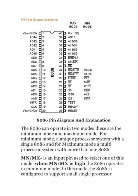 Diagram 8051 Pin Diagram With Explanation Mydiagramonline