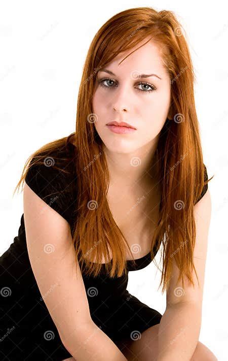 Redhead Lady Stock Image Image Of Modelling Modeling 5256745