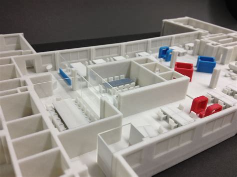 3d Printed Interior Office Layout 3dprinting Design Office Layout