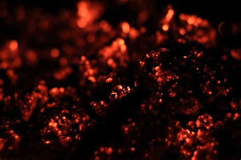 Fire Texture Red Hot Coal Burning Heat Stock Photo Texturex