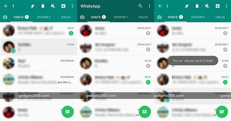 Whatsapps New Update Allows You To Pin Your Favourite Chats To The Top