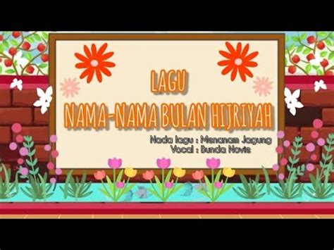 Lagu Nama Nama Bulan Hijriyah YouTube