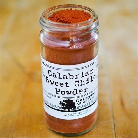 Calabrian Sweet Chile Powder In 12 Cup Bag Or Jar From 700 Oaktown