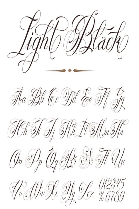 In this post, we bring you a set of tattoo fonts you can use with your own design projects to create that same unique effect. Pin on Lettering alphabet