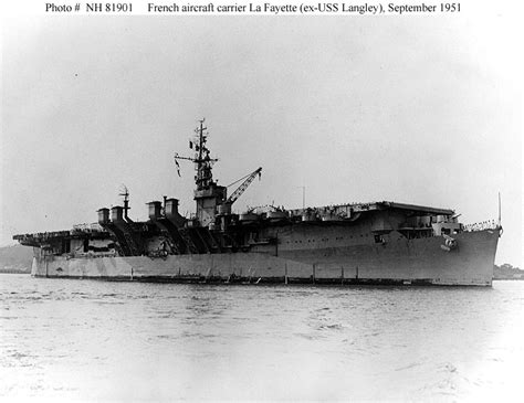 French Navy Ships La Fayette 1951 1963