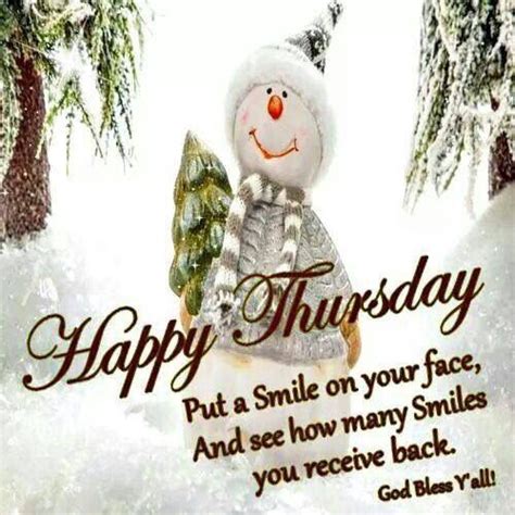 Happy Thursday Put A Smile On Your Face Pictures Photos And Images