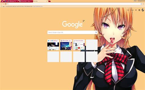 Alice Nakiri Shokugeki No Souma Anime Theme Chrome Web Store