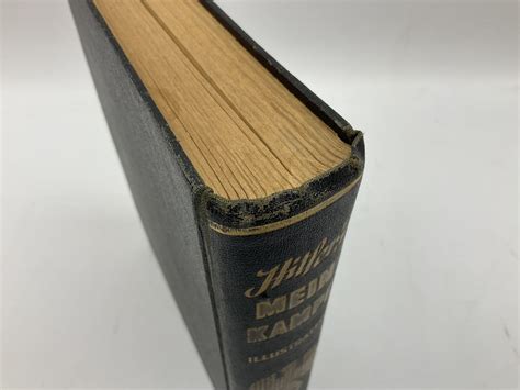 Hitler Adolf Mein Kampf Unexpurgated Edition Published By Hutchinson And Co With English Text