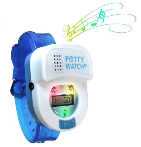 Potty Time Watch Toddler Toilet Training Aid Reminder Timer Blue