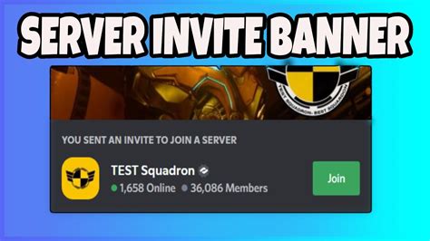 How To Add Banner On Discord Server Invite Invite Splash Discord