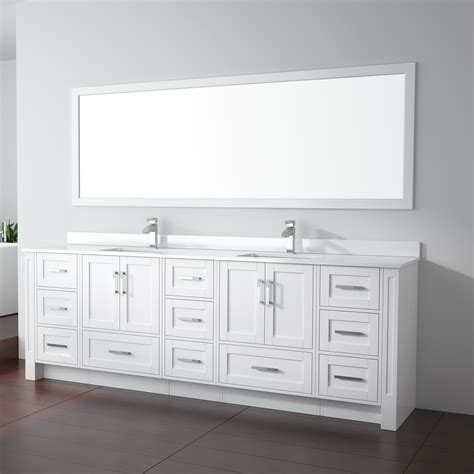 96 Bathroom Vanity Cabinets 96 Inches Double Sink Bathroom Vanity