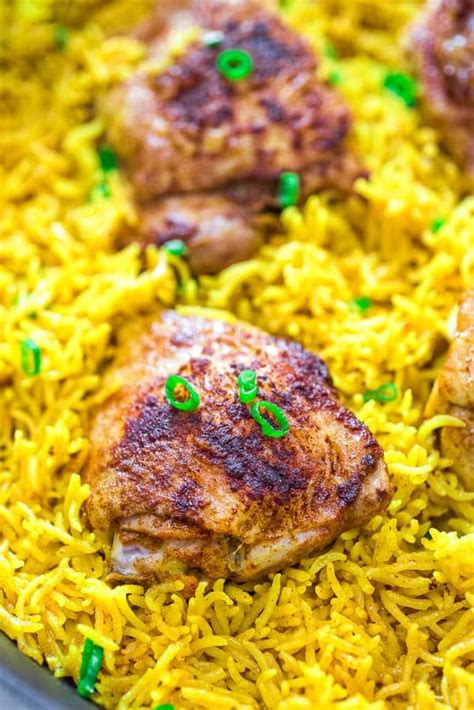  nasi kuning (yellow rice). This easy and flavorful Chicken and Yellow Rice Skillet ...