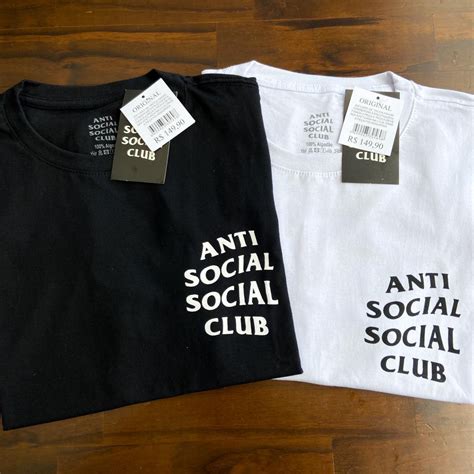Camisa Camiseta Masculina Anti Social Social Club Lançamento 2023