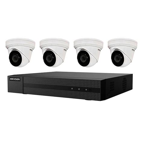 Hikvision Ip Security Camera Kit 4 Channel 4k Nvr With 4 X 4mp Dome